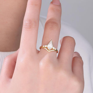 Nova Trace · Trillion Cut Moissanite Statement Ring