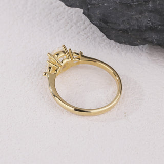 Timeless Vow · Round Cut Moissanite Engagement Ring