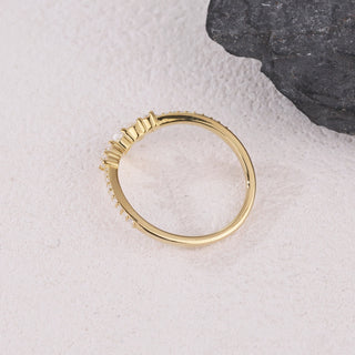 Whispering Arc · Moissanite Universal Enhancer Band