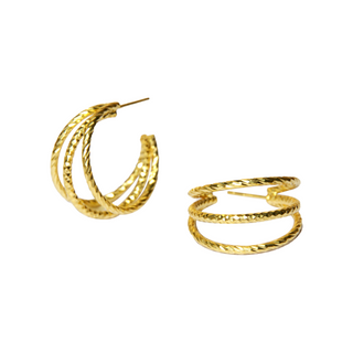 925 Italian Silver Earring, 2 Herringbone Starry Sky Earrings