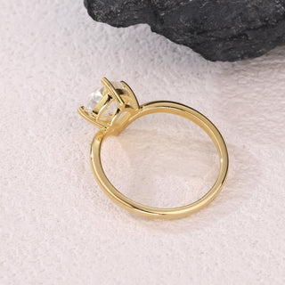 Endless Whisper · Cushion Cut Moissanite Promise Ring