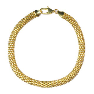 925 Italian Silver Bracelet, 5.0mm oval square bracelet