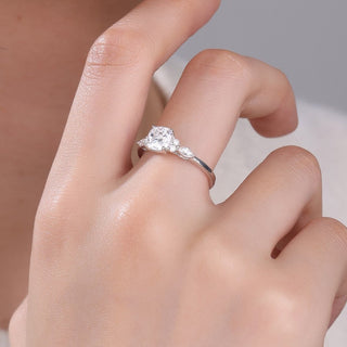 Eternal Glow · Cushion Cut Moissanite Engagement Ring