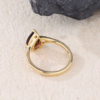 Amber Mirage · Pear Cut Tourmaline Promise Ring