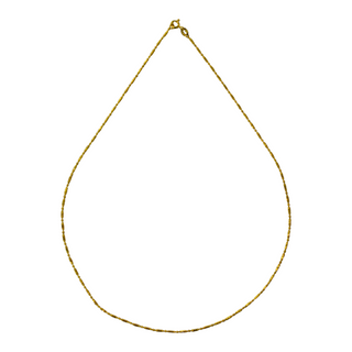 925 Italian Silver Necklace 1.5 strand flower short stick bead necklace 45CM