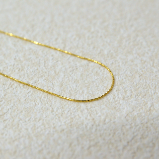 925 Italian Silver Necklace 07 Shiny Round Snake Necklace 45cm