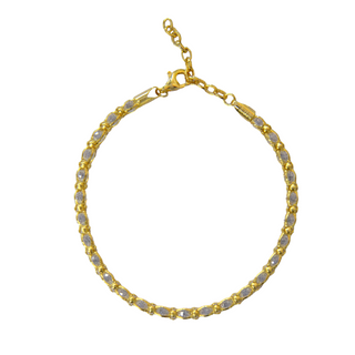 925 Italian Silver Bracelet 3MZircon lantern bracelet 16+3cm