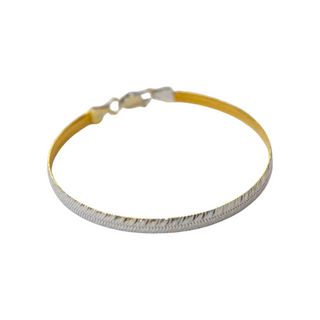 925 Italian Silver Bracelet 050 Flash Flower Fortune Knife Blade Bracelet 16CM