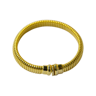 925 Italian Silver Bracelet 8.5 elastic flat snake thread bracelet 15-16CM