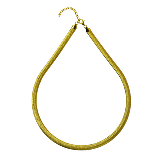 925 Italian Silver Necklace 6.8M floral-patterned blade necklace 42+5cm