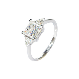 Halo Serenade · Marquise Cut Promise Ring