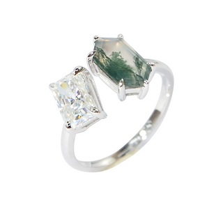 Oathlight· Dual Stone Ring