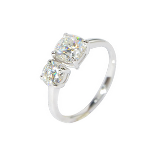 Devotion Gleam· Cusioncut promise Ring