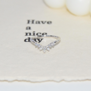 Starlit Promise · Marquise Cut Promise Ring