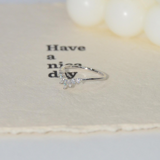 Starlit Promise · Marquise Cut Promise Ring