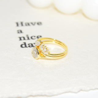 Solara· RoundCut combination ring