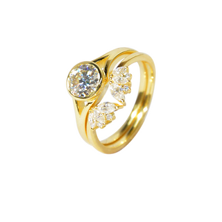 Solara· RoundCut combination ring