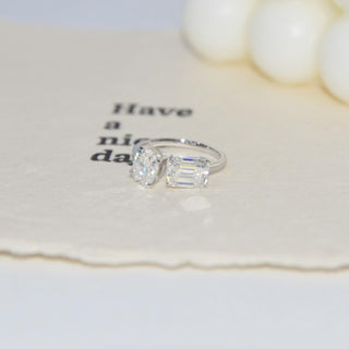 Soulthread· Roundcut Dual Stone Ring