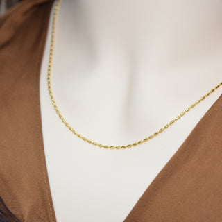 925 Italian Silver Necklace 1.8S Car Flower Tube B20 65+5CM