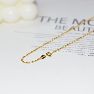 925 Italian Silver Necklace 1.8S Car Flower Tube B20 65+5CM