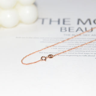 925 Italian Silver Necklace 2.5 twisted cauliflower B67 42+5CM