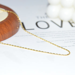 925 Italian Silver Necklace 1.8S car bamboo tube B20 necklace 40+5cm