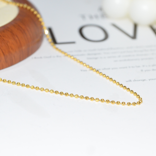 925 Italian Silver Necklace 2.0 moon pearl necklace 50cm