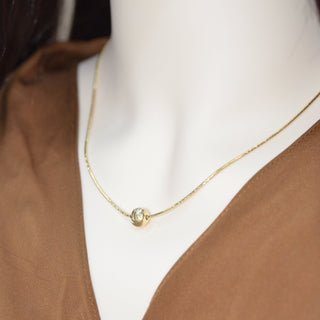 925 Italian Silver Necklace Thin snake bone passepartout necklace 40+5cm