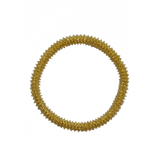 925 Italian Silver Bracelet 6.7m double torsion spring coil bracelet