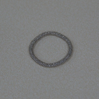 925 Italian Silver Bracelet 6.7m double torsion spring coil bracelet