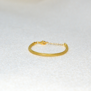 925 Italian Silver Bracelet 4mm Braided Bracelet 16+5 cm