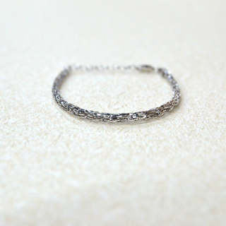 925 Italian Silver Bracelet 3M Flashing Thread Chain Bracelet 16+5cm