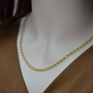 925 Italian Silver Necklace zircon lantern necklace 80cm