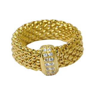 925 italian silver ring 7.2m flat explosive bone monocular diamond ring finger