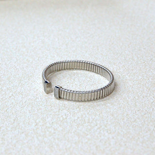 925 Italian Silver Bangle Cuban thread snake-shaped full diamond bracelet