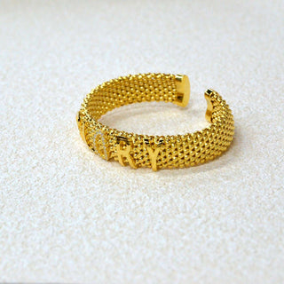 925 Italian Silver Bangle 13.6 Carat Flat Bu Alphabet Round Hug Bracelet