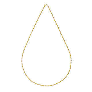 925 Italian Silver Necklace 3.0 Bare Lagenaria Siceraria Necklace 60CM