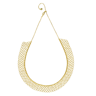 925 Italian Silver Necklace Interwoven lace necklace 42CM