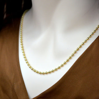 925 Italian Silver Necklace 3.0 Bare Lagenaria Siceraria Necklace 60CM