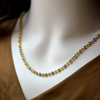 925 Italian Silver Necklace 4.0 olive UFO necklace 60CM