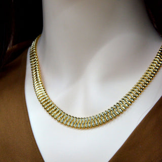 925 Italian Silver Necklace 10M Double Drainage Drop Necklace 42+5CM