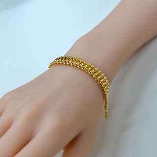 925 Italian Silver Bracelet 10M Double Drainage Droplet Bracelet 15+3CM