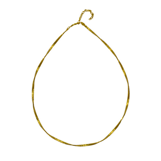 925 Italian Silver Necklace 2.5-star twisted eggplant solanum melongena collar 40+5CM