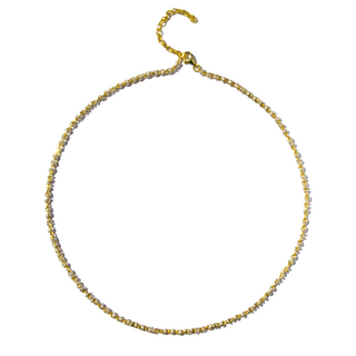 925 Italian Silver Necklace Double-colored double-ringed cross between batch c 42+5CM