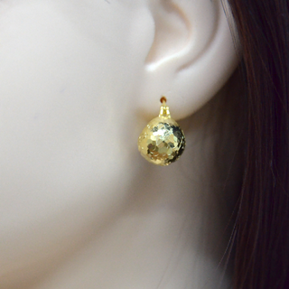 925 Italian Silver Earring Cradle Ice Cube Earrings 13.5