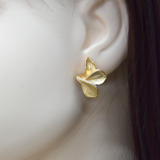 925 Italian Silver Earring Filigree inlaid earrings