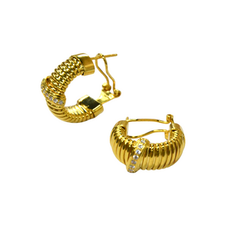 925 Italian Silver Earring 8.5 Flexible flat Saurogobio dabryi subsp. dabryi Oblique row earring