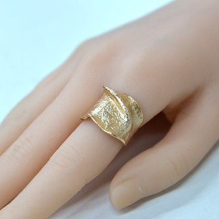 925 italian silver ring Old Money Style Textured Inlay Ring